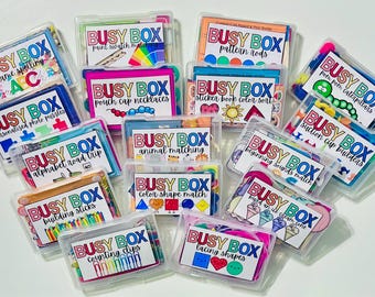 Busy Box Mega Bundle (16 Non-Seasonal Boxes + Case) | The Complete Learning Curriculum