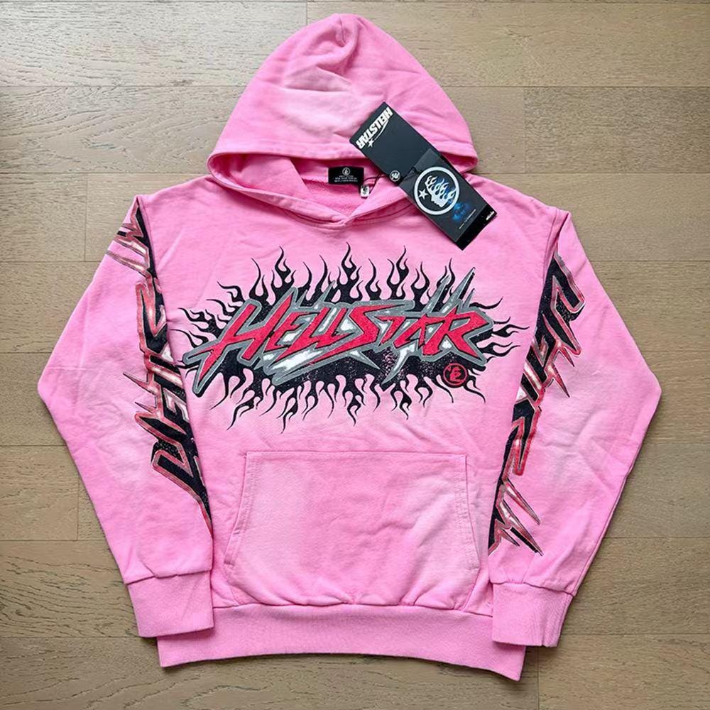 Hellstar hoodie pink - Etsy 日本