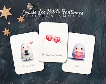 Oracle of the Little Ghosts - Love • 55 cards with messages • French