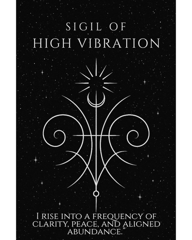 Sigil of High Vibration | Spiritual Symbol for Raising Frequency ...