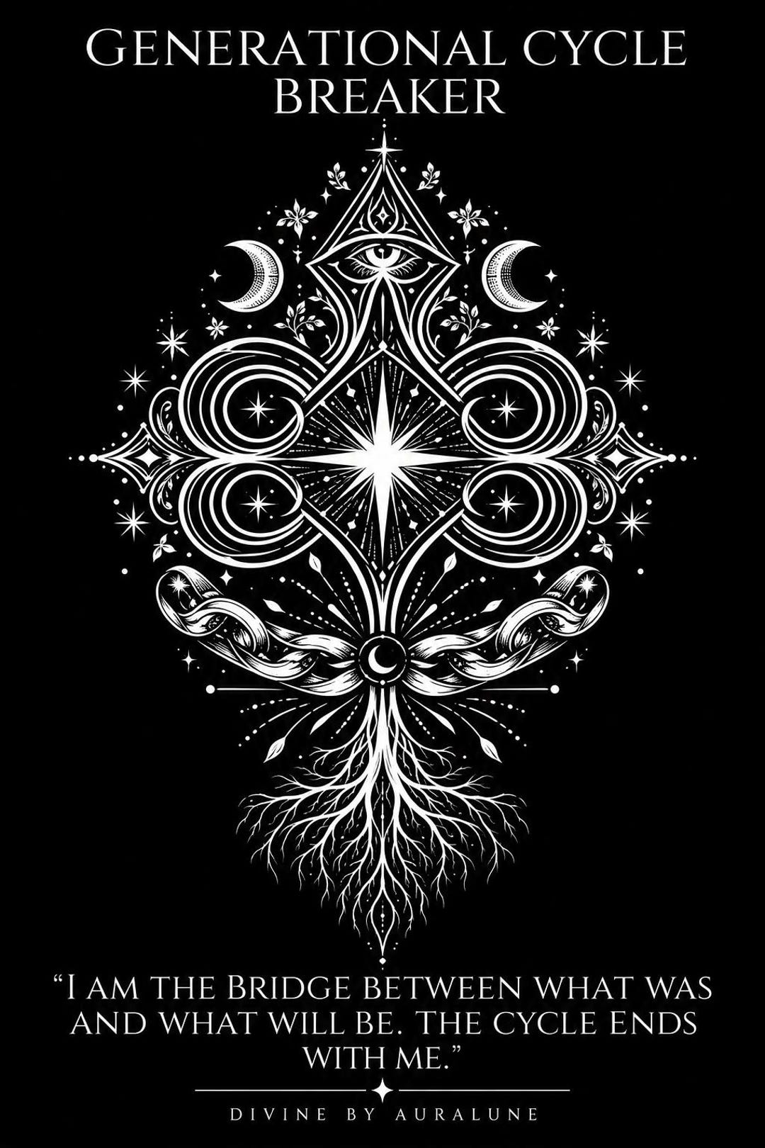 Generational Cycle Breaker Sigil | Lineage Healing & Destiny Reset