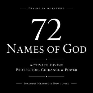 Usa este nombre sagrado al liberarte del pasado y cambiar tu línea de tiempo / 72 nombres de Dios / Símbolo de la Cábala / Diseño de tatuaje espiritual