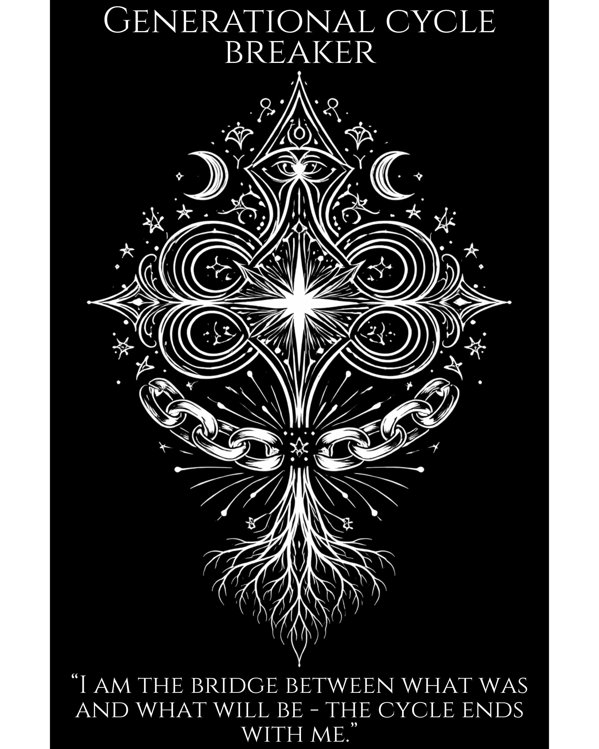 Generational Cycle Breaker Sigil | Lineage Healing & Destiny Reset