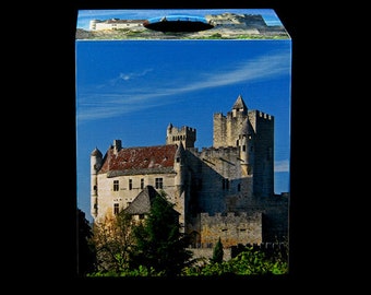 Tissue Box Cover Beynac Castle