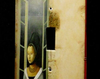 Single Switchplate Cover - Woman at the Window