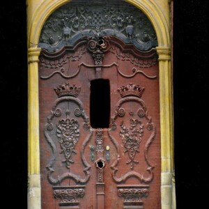 Single Switchplate Cover - Ornate Doors in Wroclaw
