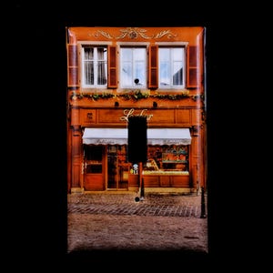 Single Switchplate Cover - French Patisserie