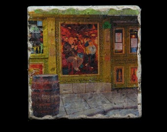 Set of 4 Marble Coasters - Gogarty's Pub