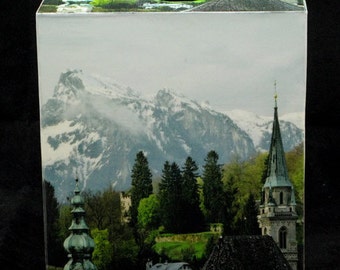 Tissue Box Cover View of Salzburg (Sound of Music Scene)