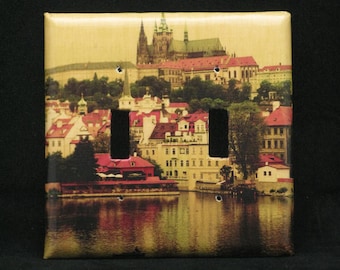 Double Switchplate Cover - Old World Prague