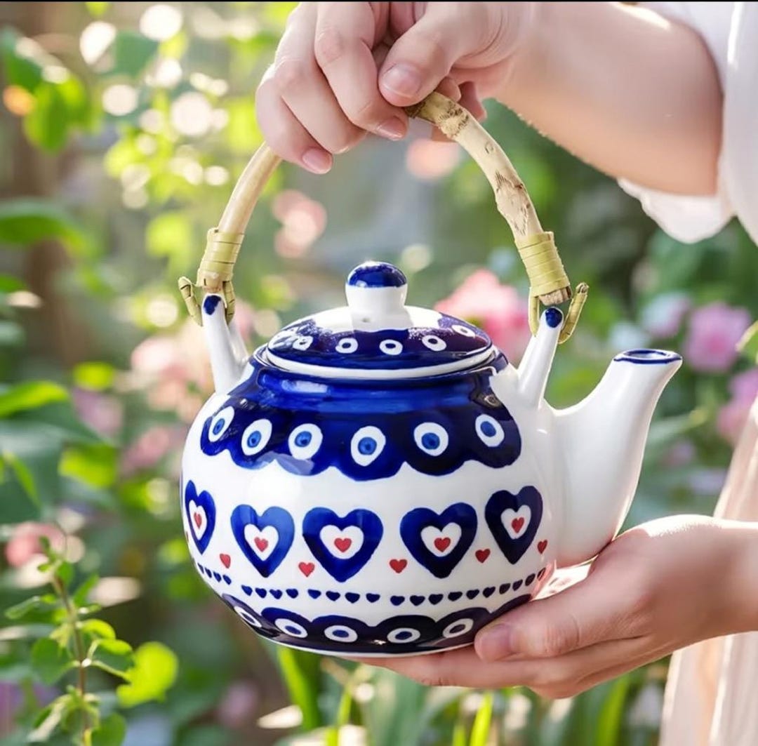 Ceramic Kung Fu Teapot Set, Lifting Beam Handle, Traditional Teaware - Etsy
