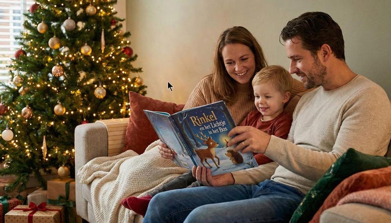 Children's Books - Christmas Story: Rinkel and the Light in the Forest ...