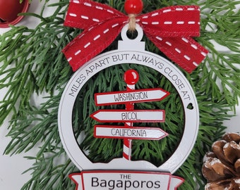 Personalized Ornament, Family Gift, Unique Holiday Present