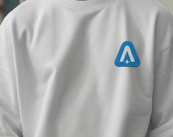 Astroneer Embroidered Sweatshirt: Video Gamer Space Game Pullover