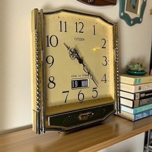 Vintage Citizen Chime & Striking Wall Clock – Japanese Classic - Etsy