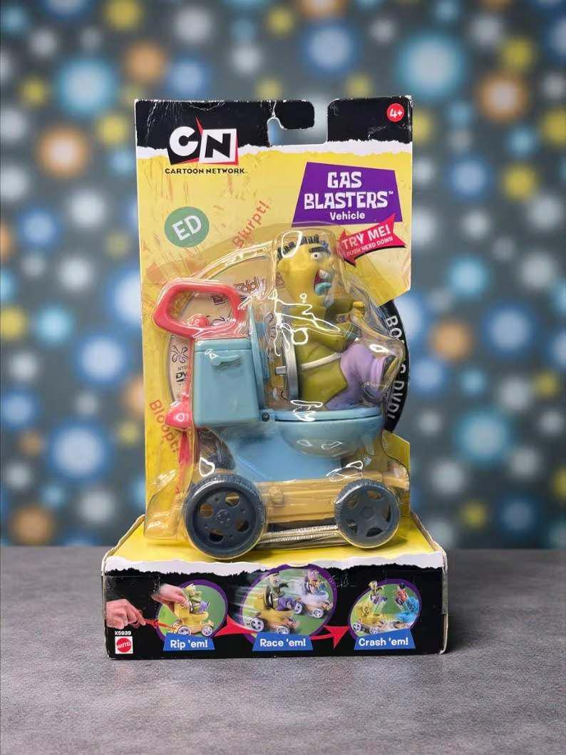 Cartoon Network Ed, Edd N Eddy “gas Blasters” Vehicle — ULTRA RARE