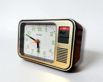 シチズン ヴィンテージ 目覚まし時計 1990年代 日本製時計 - Etsy 日本