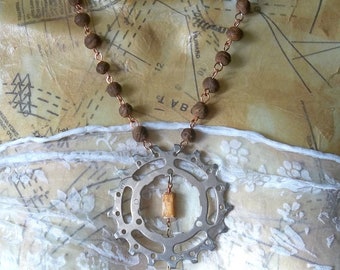 Bike-Cog Neckpiece