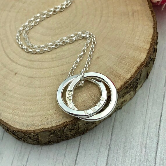 Children's Names Necklace Personalised Necklace Gift for Etsy