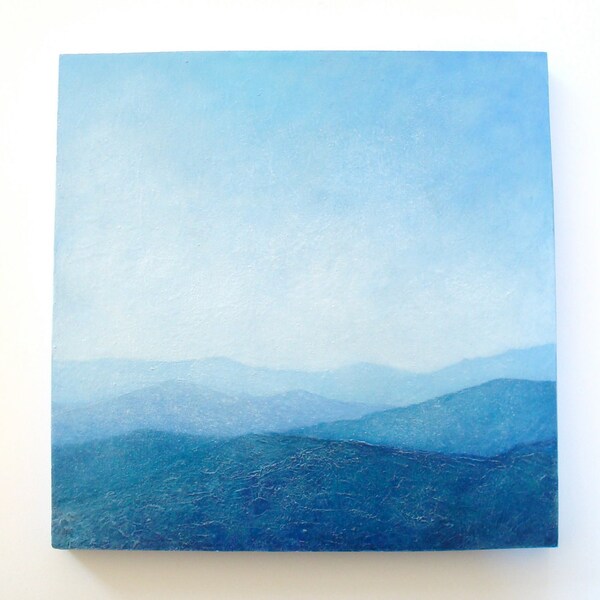 Mountain View Oil Painting