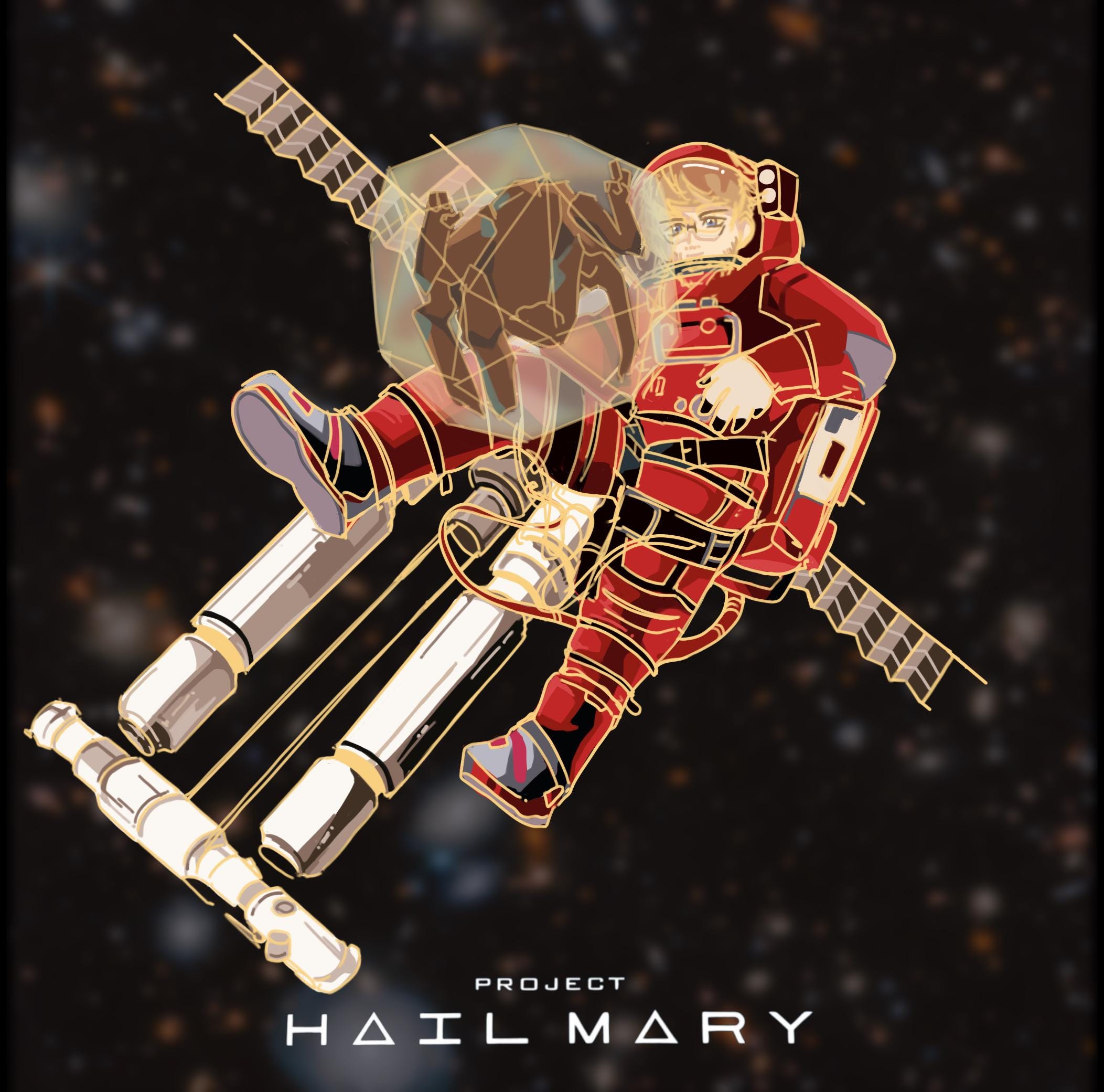 Project hail mary poster - Etsy 日本
