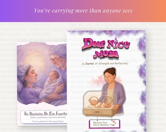 NICU Mom Journal | Guided Healing Prompts (Digital Download)