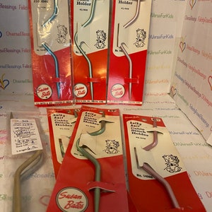 Susan Bates, Bulky Cable, Stitch Holder, New Old Stock, Aluminum, Made in USA, NO 4090