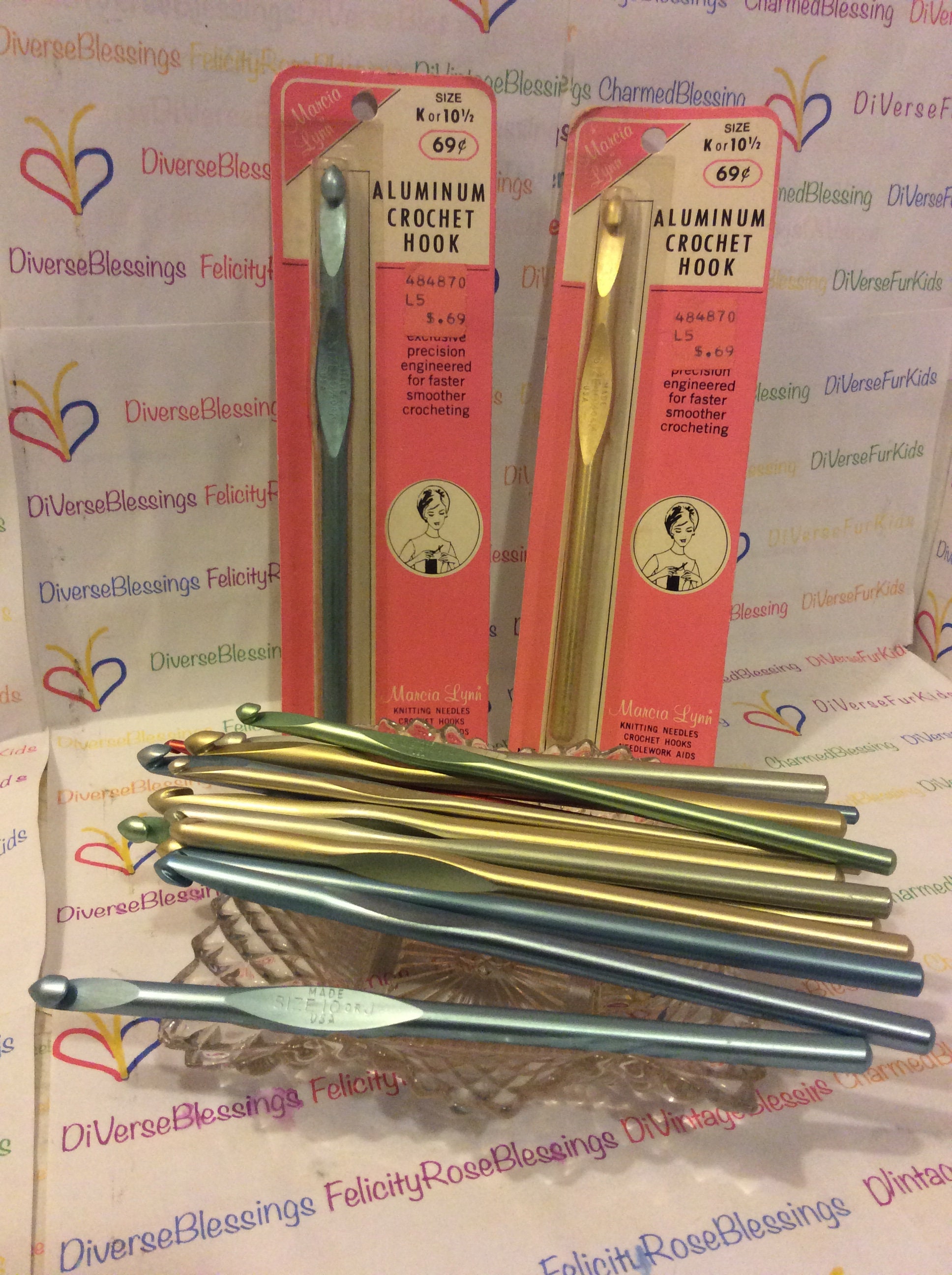 Susan Bates Inline Crochet Hooks -  Australia