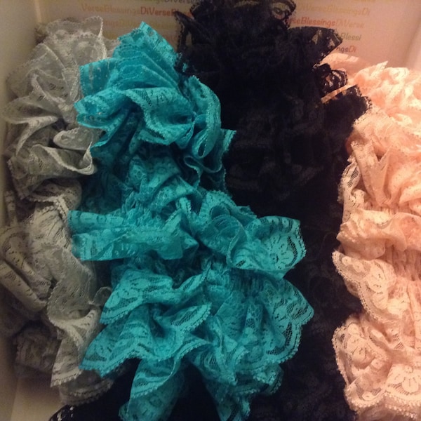 Lace Dust Ruffle Etsy