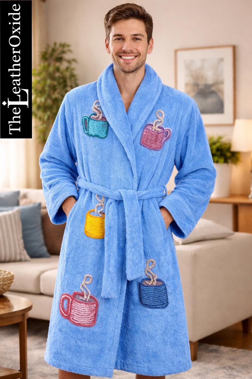 white christmas dresses Fight Club Robe (One Size S-2XL) – Retro Rifle main image 0