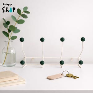 Vintage Eisen Kleiderhaken Wandhalterung - Minimalistischer Garderoben Haken