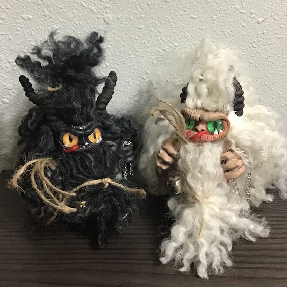 krampus plush doll