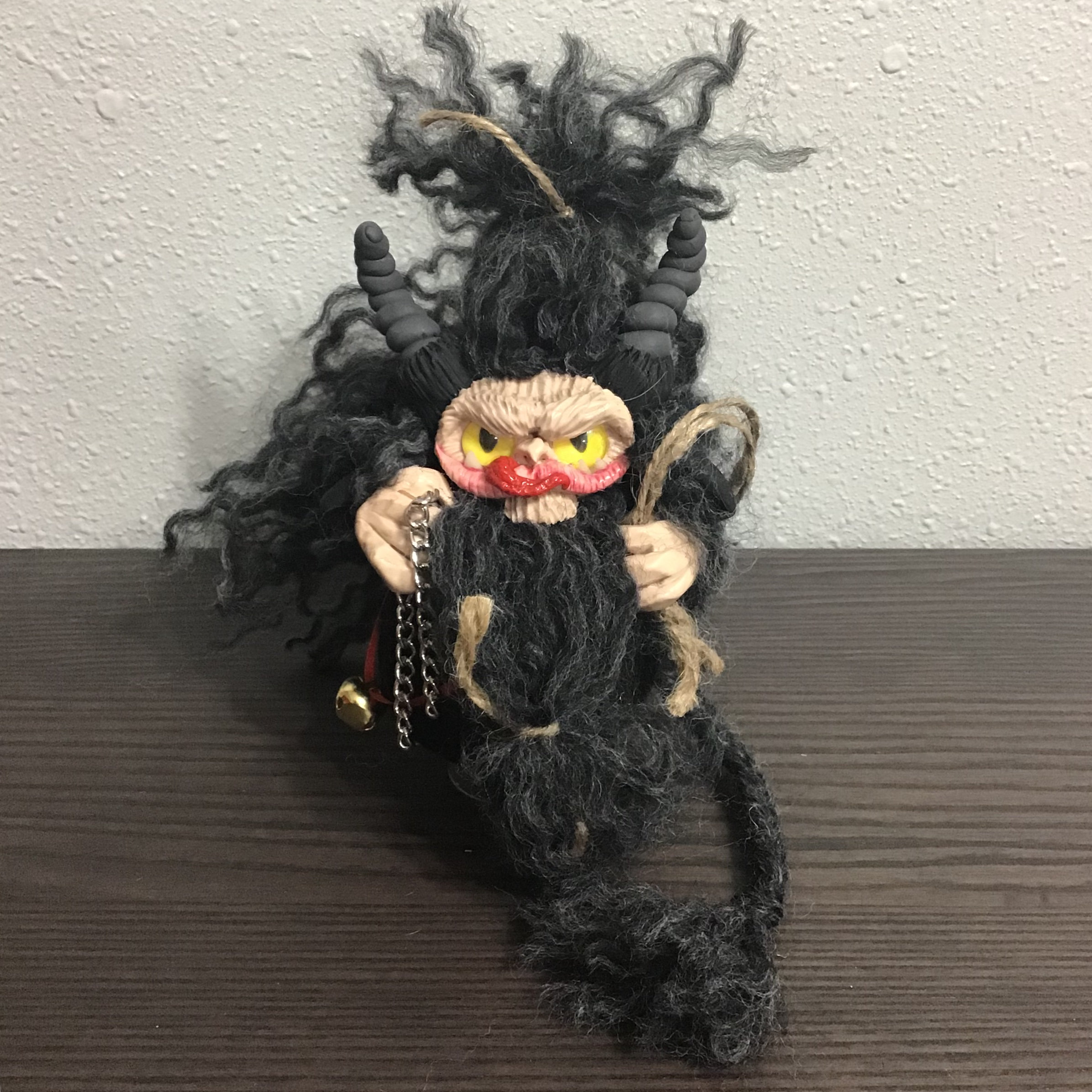 krampus plush doll
