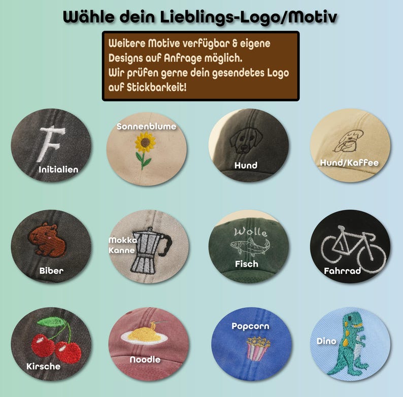 Peut inclure: Collection de patchs brod&eacute;s avec divers motifs, dont un tournesol, un chien, une tasse &agrave; caf&eacute;, un castor, une cafeti&egrave;re, un poisson, un v&eacute;lo, des cerises, des nouilles, du pop-corn et un dinosaure. Les patchs sont de diff&eacute;rentes couleurs et comportent du texte.