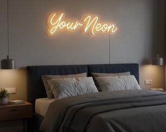 Custom Neon sign, Neon Signs, LED Neon Light Sign, Personalized Gifts, Christmas Gifts, Wall Decor, Home Decor, Kids Custom Sign