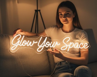 Custom LED Neon Sign, Personalized Wedding & Home Decor