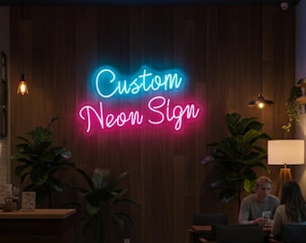 Custom Neon Sign, Neon Home Decor, Neon Light Up Sign, LED Neon Signs, Custom Neon Name Sign, Wedding Neon Sign, Birthday Neon Sign