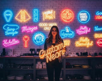 Name Neon Sign, Custom Led Neon Sign, Personalized LED Name Sign, Aesthetic Neon Light, Neon Sign Bedroom, Custom Neon Gift, Neon Sign Light