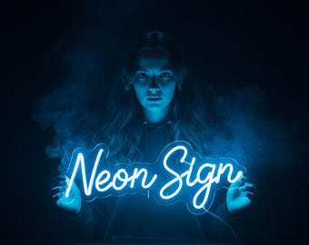Custom LED Neon Sign, Personalized Name Light, Wedding & Home Decor