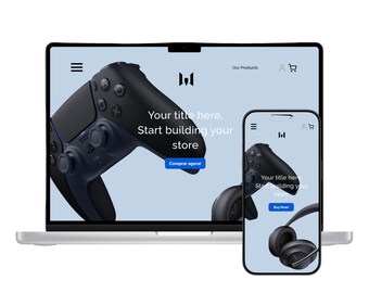 E-commerce Website Template – Editable Figma Online Store Design
