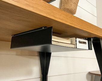 Under desk rack shelf deals
