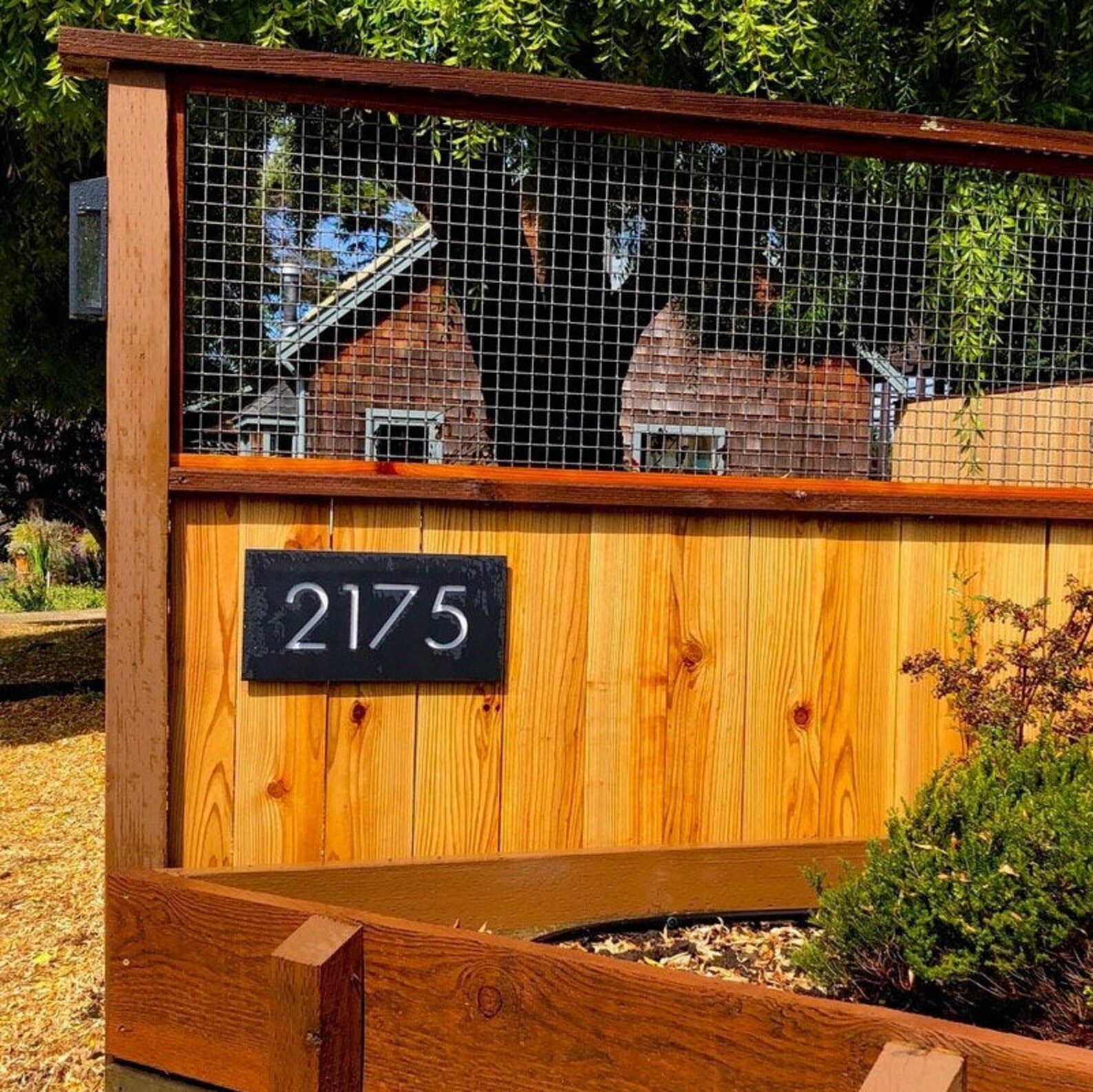 The Pemberton House Numbers Steel Modern Metal Address Etsy