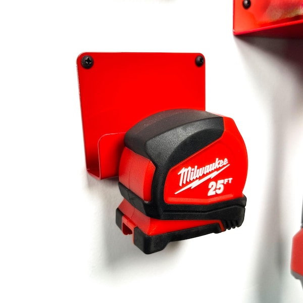 Wall Mount Tape Measure Holder - Shop Organization, Tool Storage, Garage, Gift for Dad, Father's Gift for Him