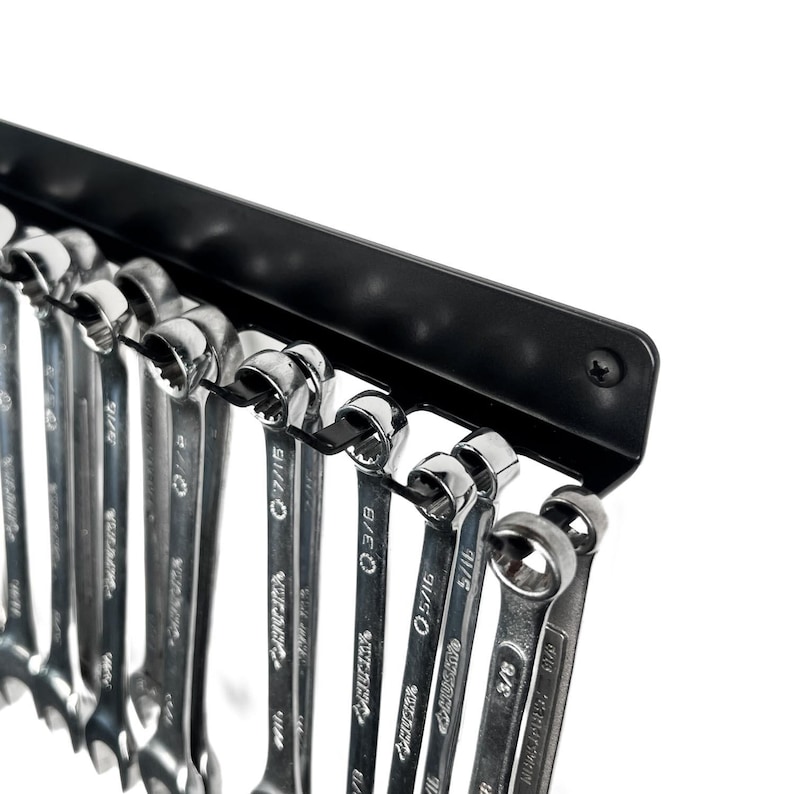 Wrench Rack Support Wrench Rack 12pc - Garage Organization, Workbench Accessories, Shop ...