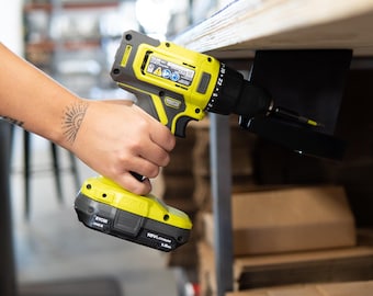 Drill Holster- Garage Organization, Power Tool Holder, Shop Tool and Drill Storage, Christmas Gift for Him