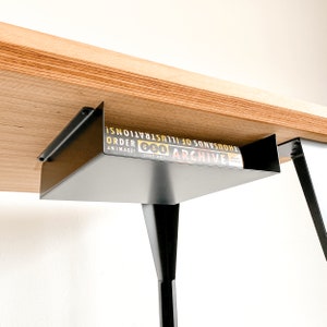 Add shelf under desk deals