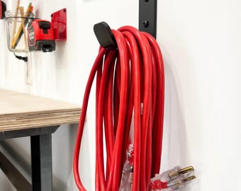 Proper Shop Hook - Garage Organization, Power Tool Holder, Shop Tool Storage, Christmas Gift for Him