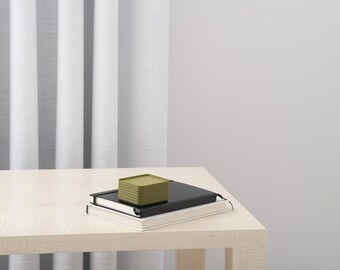 Minimalist Storage Box | Modern Organization | Rib Series Small Box – Army Green Color