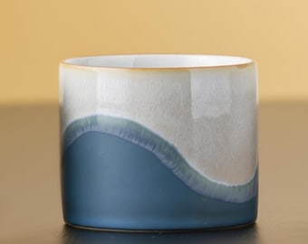 Handmade Ceramic Coffee Cup – Minimalist Stoneware Espresso Cups, Modern Design, Gift for Coffee Lovers