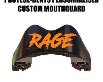 Custom Mouthguard | Boxing MMA Rugby | Customization with Name or Logo | Personalized